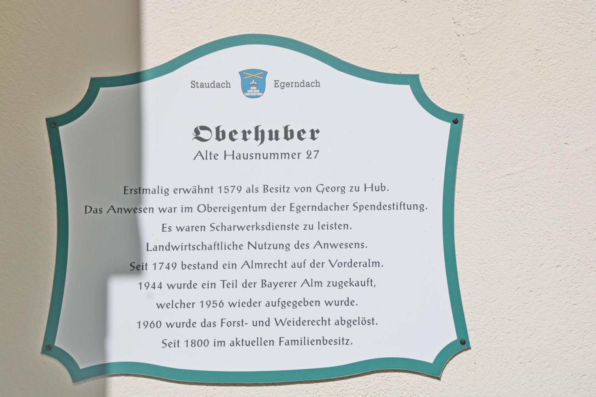 Ferienhof Oberhuber Staudach-Egerndach Exteriör bild